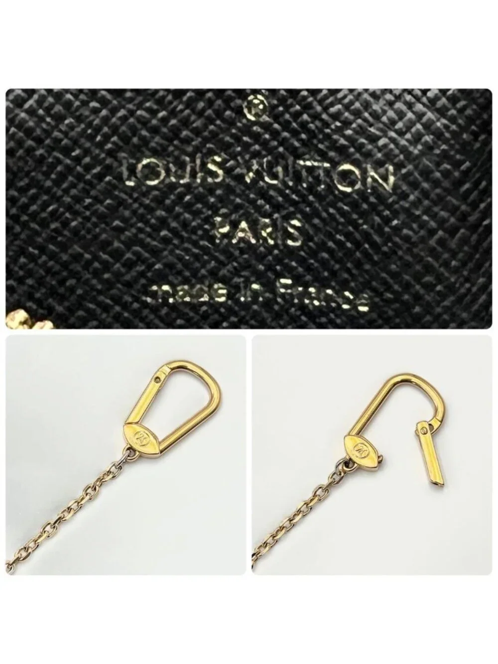 Louis Vuitton Monogram Card Holder Recto Verso Key Case Coin Purse